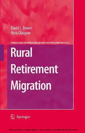 Brown / Glasgow |  Rural Retirement Migration | eBook | Sack Fachmedien
