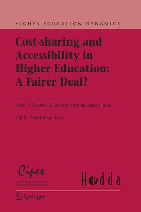 Teixeira / Vossensteyn / Johnstone | Cost-sharing and Accessibility in Higher Education: A Fairer Deal? | Buch | 978-1-4020-6915-4 | sack.de