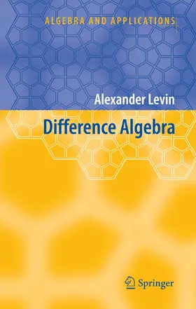 Levin | Difference Algebra | E-Book | sack.de