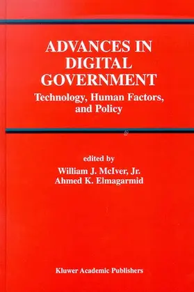 Elmagarmid / McIver Jr |  Advances in Digital Government | Buch |  Sack Fachmedien