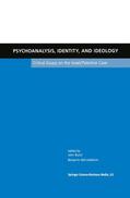 Beit-Hallahmi / Bunzl |  Psychoanalysis, Identity, and Ideology | Buch |  Sack Fachmedien