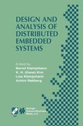 Kleinjohann / Rettberg / Kim |  Design and Analysis of Distributed Embedded Systems | Buch |  Sack Fachmedien