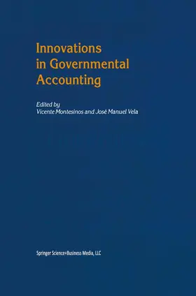 Vela / Montesinos |  Innovations in Governmental Accounting | Buch |  Sack Fachmedien