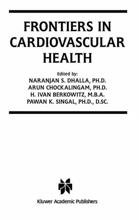 Dhalla / Singal / Chockalingam |  Frontiers in Cardiovascular Health | Buch |  Sack Fachmedien
