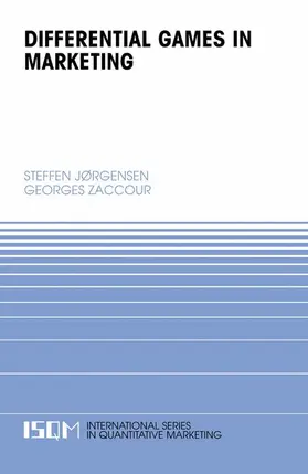 Zaccour / Jørgensen |  Differential Games in Marketing | Buch |  Sack Fachmedien