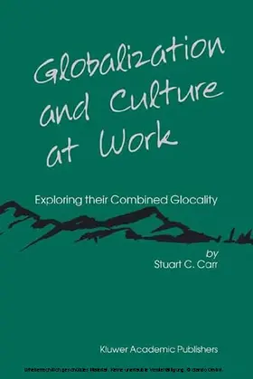Carr | Globalization and Culture at Work | E-Book | www.sack.de