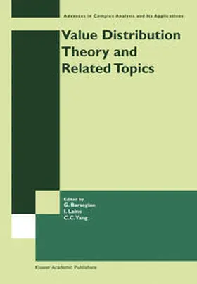 Barsegian / Laine |  Value Distribution Theory and Related Topics | eBook | Sack Fachmedien