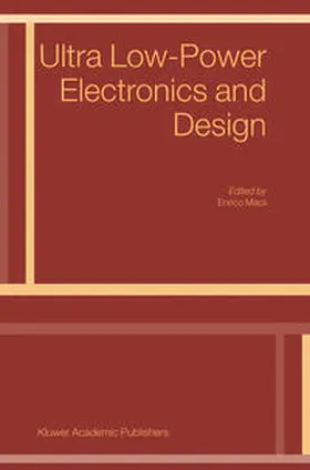 Macii | Ultra Low-Power Electronics and Design | E-Book | www.sack.de
