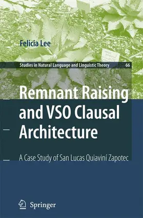 Lee |  Remnant Raising and Vso Clausal Architecture | Buch |  Sack Fachmedien