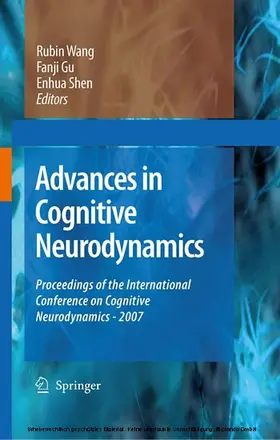 Wang / Gu / Shen |  Advances in Cognitive Neurodynamics | eBook | Sack Fachmedien