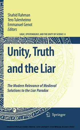 Rahman / Tulenheimo / Symons |  Unity, Truth and the Liar | eBook | Sack Fachmedien