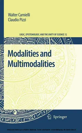 Carnielli / Pizzi |  Modalities and Multimodalities | eBook | Sack Fachmedien