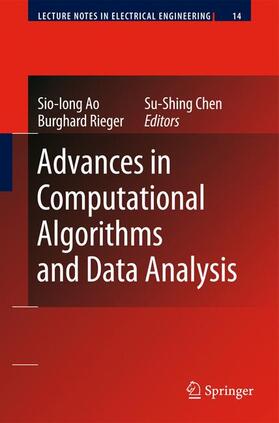 Ao / Rieger / Chen |  Advances in Computational Algorithms and Data Analysis | Buch |  Sack Fachmedien