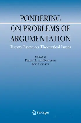 van Eemeren / Garssen |  Pondering on Problems of Argumentation | Buch |  Sack Fachmedien