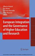 Amaral / Maassen / Neave |  European Integration and the Governance of Higher Education and Research | eBook | Sack Fachmedien