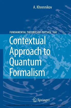 Khrennikov | Contextual Approach to Quantum Formalism | E-Book | www.sack.de