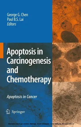 Chen / Lai | Apoptosis in Carcinogenesis and Chemotherapy | E-Book | www.sack.de