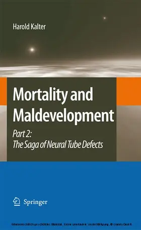 Kalter | Mortality and Maldevelopment | E-Book | www.sack.de