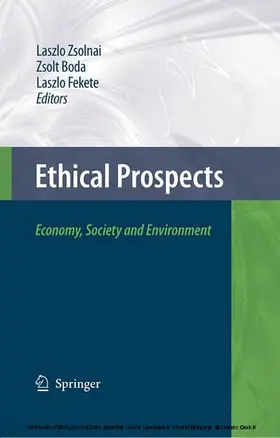 Zsolnai / Boda / Fekete. |  Ethical Prospects | eBook | Sack Fachmedien