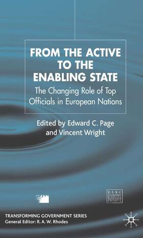 Page / Wright |  From the Active to the Enabling State | Buch |  Sack Fachmedien