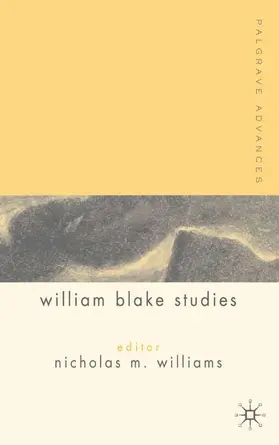 Williams |  Palgrave Advances in William Blake Studies | Buch |  Sack Fachmedien