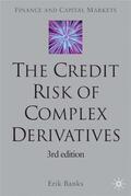 Banks |  The Credit Risk of Complex Derivatives | Buch |  Sack Fachmedien