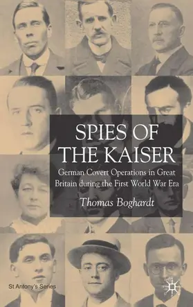 Boghardt |  Spies of the Kaiser | Buch |  Sack Fachmedien