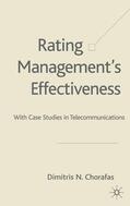 Chorafas |  Rating Management's Effectiveness | Buch |  Sack Fachmedien
