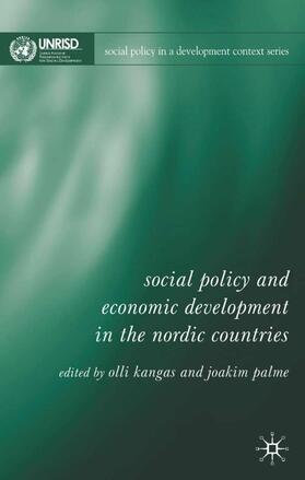 Kangas / Palme | Social Policy and Economic Development in the Nordic Countries | Buch | 978-1-4039-4163-3 | sack.de