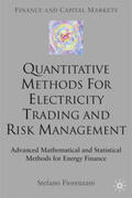 Fiorenzani |  Quantitative Methods for Electricity Trading and Risk Management | Buch |  Sack Fachmedien