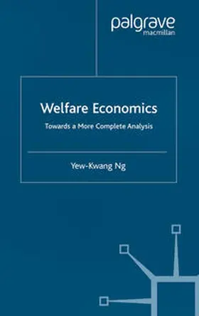 Ng |  Welfare Economics | eBook | Sack Fachmedien