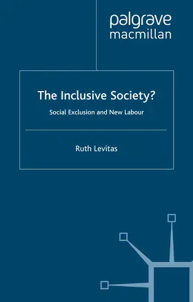 Levitas |  The Inclusive Society? | Buch |  Sack Fachmedien