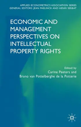 Peeters / Potterie |  Economic and Management Perspectives on Intellectual Property Rights | Buch |  Sack Fachmedien