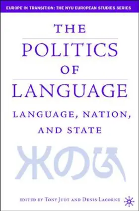 Judt / Lacorne |  Language, Nation and State | Buch |  Sack Fachmedien
