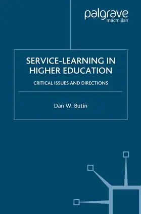Butin |  Service-Learning in Higher Education | Buch |  Sack Fachmedien