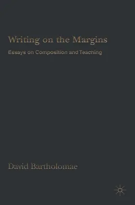 Bartholomae |  Writing on the Margins | eBook | Sack Fachmedien