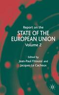 Fitoussi / Cacheux / Loparo |  Report on the State of the European Union | Buch |  Sack Fachmedien