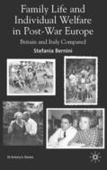 Bernini |  Family Life and Individual Welfare in Post-War Europe | Buch |  Sack Fachmedien