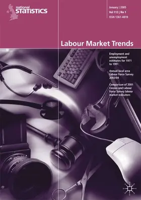 NA |  Labour Market Trends Volume 113, No 5, May 2005 | Buch |  Sack Fachmedien