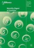 NA |  Monthly Digest of Statistics Vol 716 August 2005 | Buch |  Sack Fachmedien