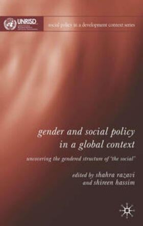 Hassim / Razavi | Gender and Social Policy in a Global Context | Buch | 978-1-4039-9630-5 | sack.de