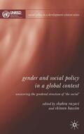 Hassim / Razavi |  Gender and Social Policy in a Global Context | Buch |  Sack Fachmedien