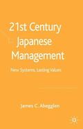 Abegglen |  21st-Century Japanese Management | Buch |  Sack Fachmedien