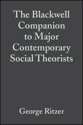 Ritzer |  Major Contemporary Social Theorists | Buch |  Sack Fachmedien