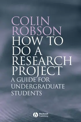 Robson |  How to Do a Research Project | Buch |  Sack Fachmedien