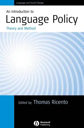 Ricento |  Introduction Language Policy | Buch |  Sack Fachmedien