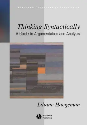 Haegeman |  Thinking Syntactically | Buch |  Sack Fachmedien
