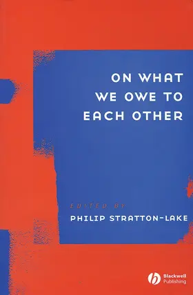 Stratton-Lake |  On What We Owe to Each Other | Buch |  Sack Fachmedien