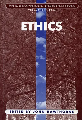 Hawthorne / Zimmerman |  Ethics, Volume 18 | Buch |  Sack Fachmedien