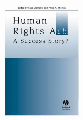 Clements / Thomas |  Human Rights ACT | Buch |  Sack Fachmedien